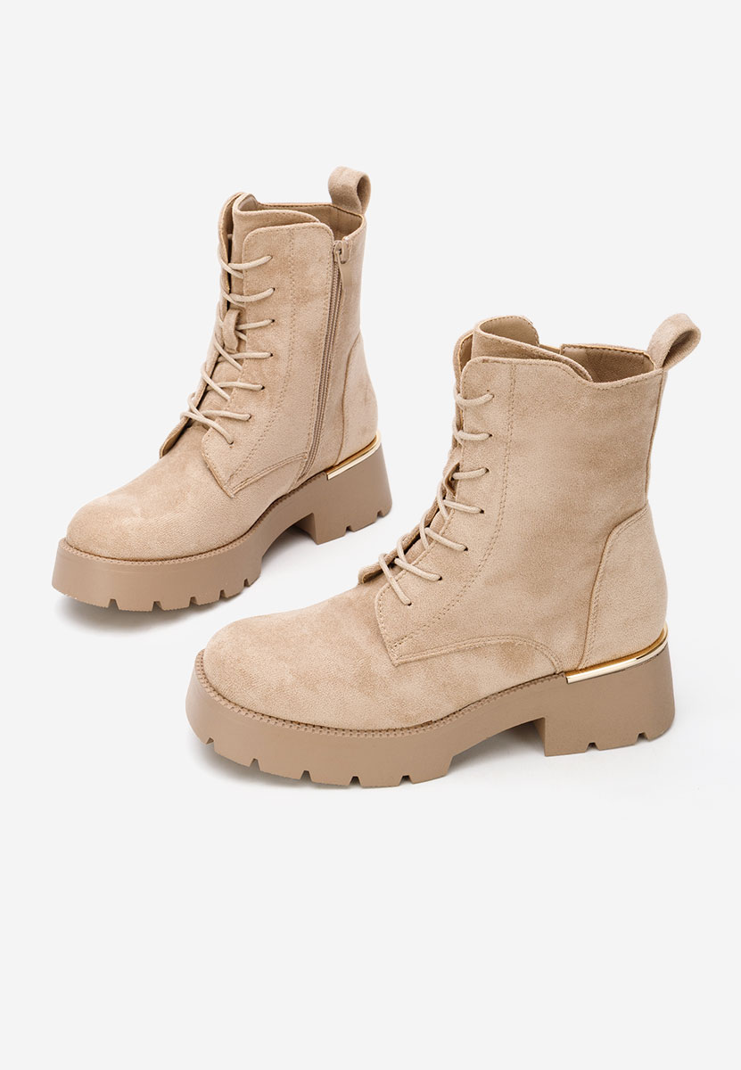 Scarponcini donna Maxine V2 cachi