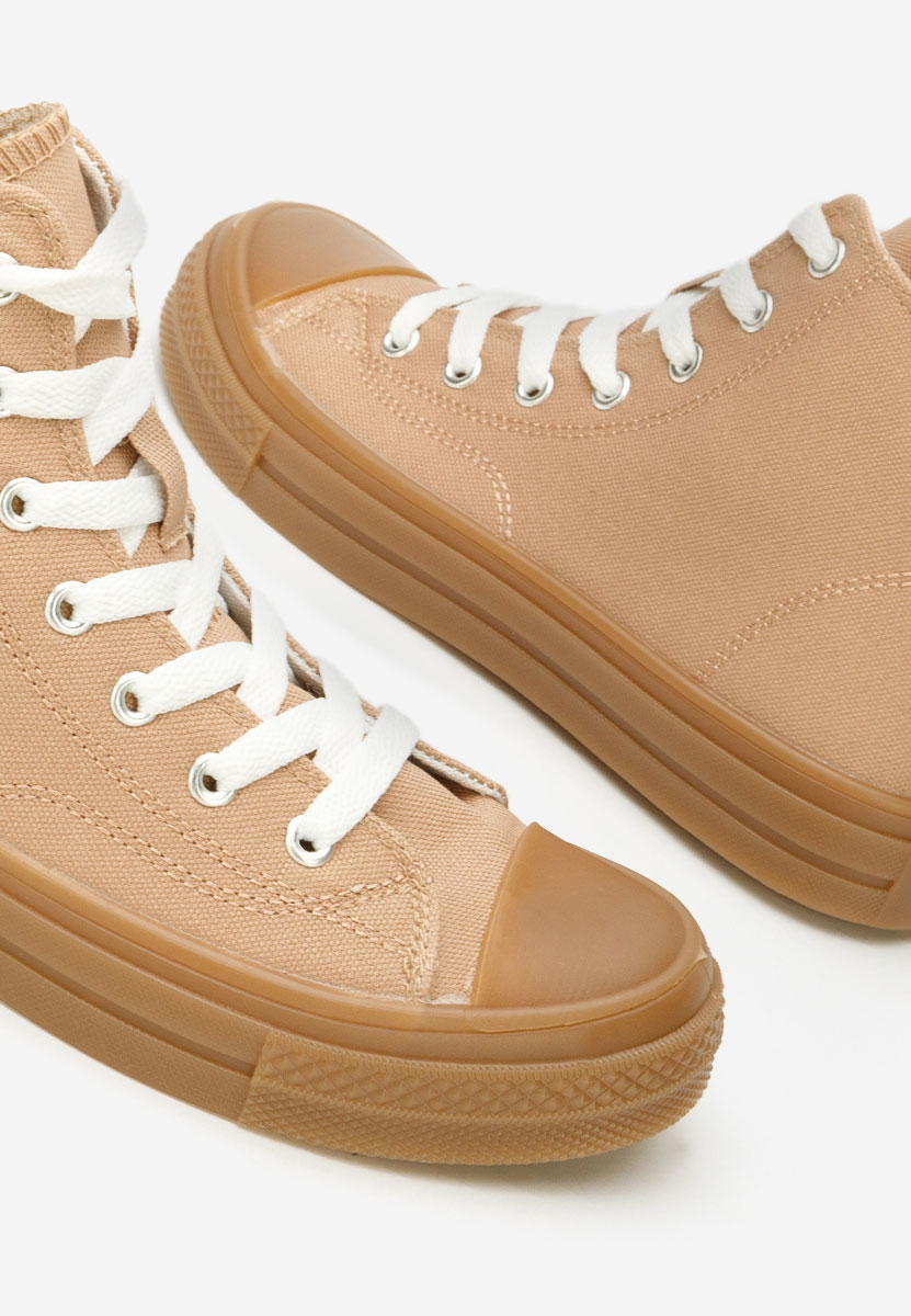 Scarpe da ginnastica High-Top Thyora cachi