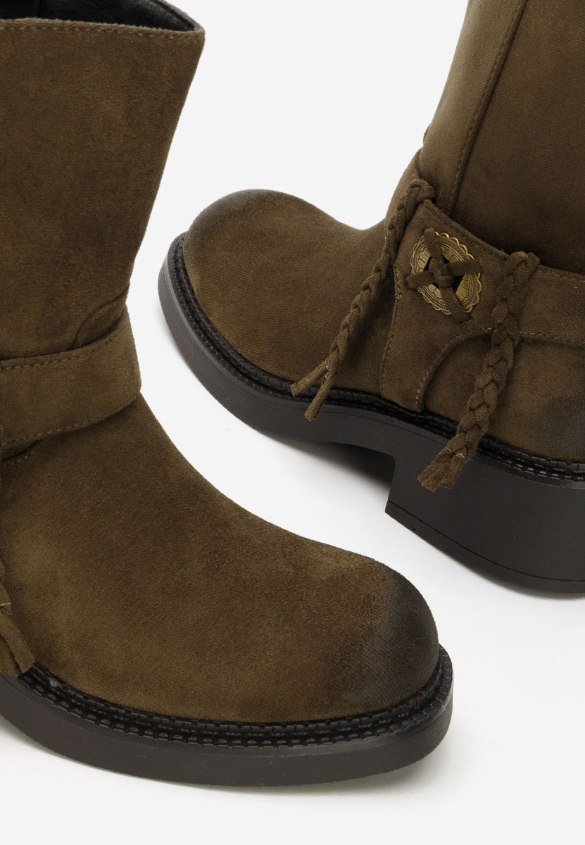 Stivaletti donna Alasika verdi