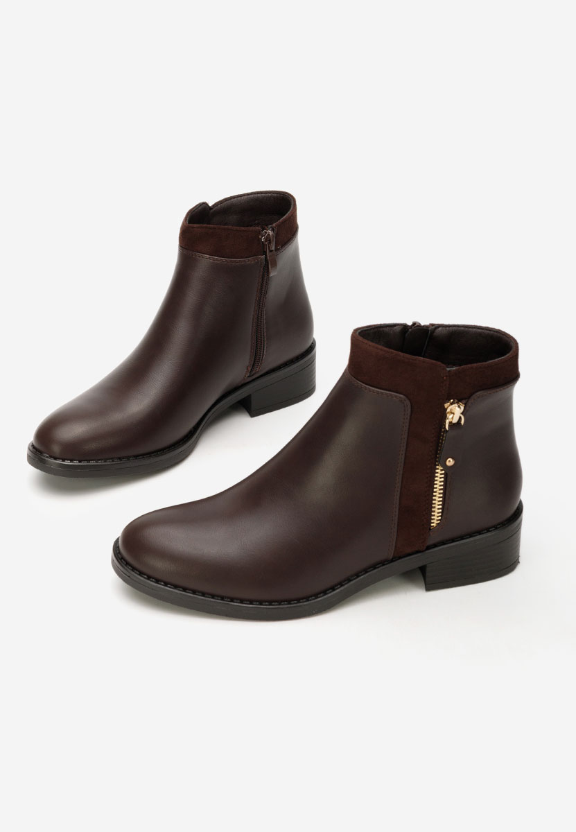 Stivaletti donna Lanaki marrone