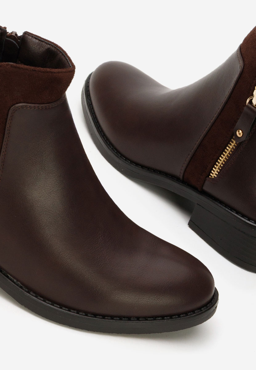 Stivaletti donna Lanaki marrone