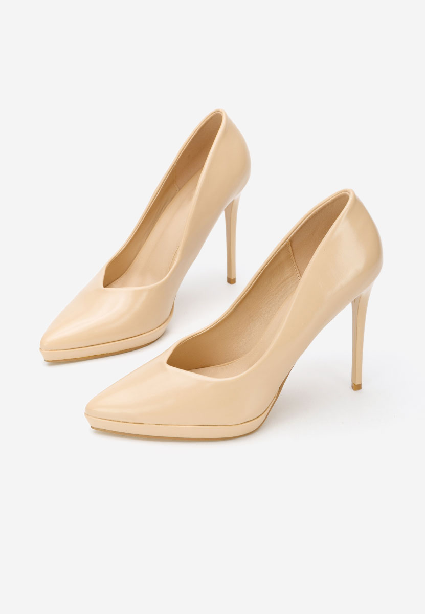 Décolleté tacco a spillo Reneia beige