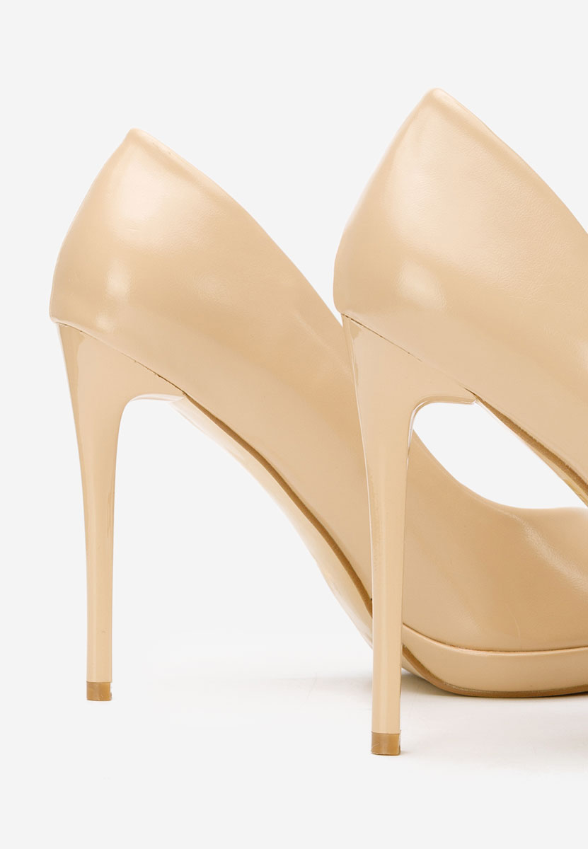 Décolleté tacco a spillo Reneia beige