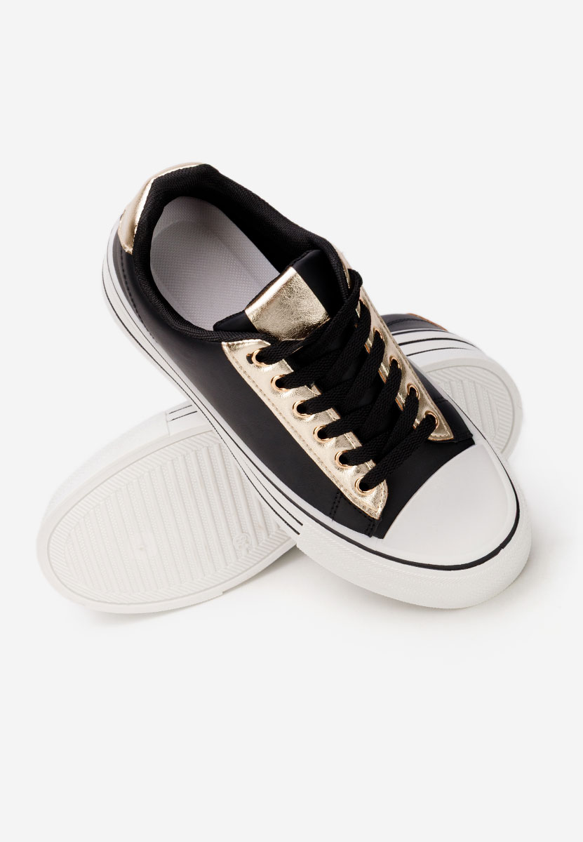 Scarpe da ginnastica con piattaforma Lorraine nero