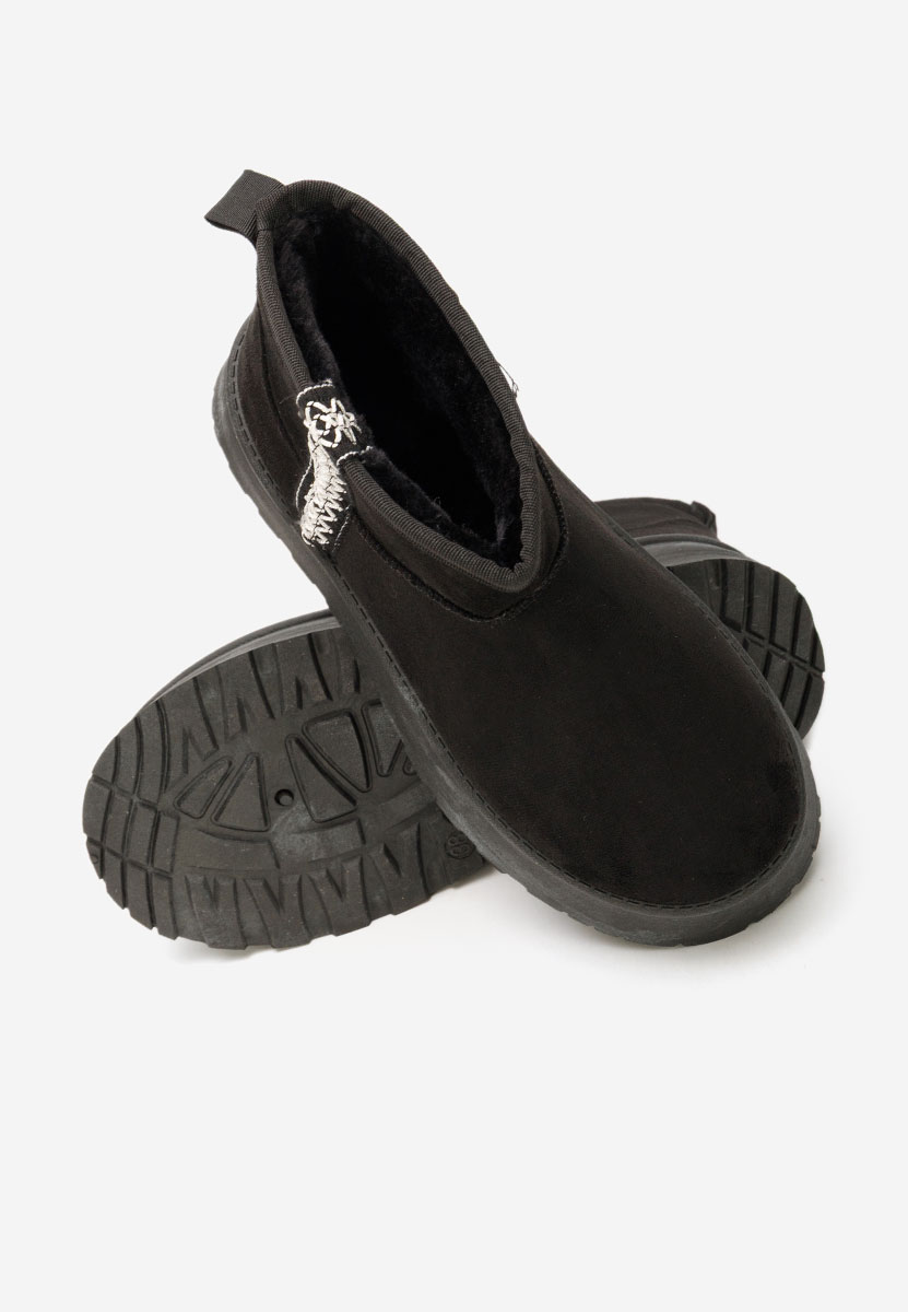 Stivaletti con plateau Kristin nero