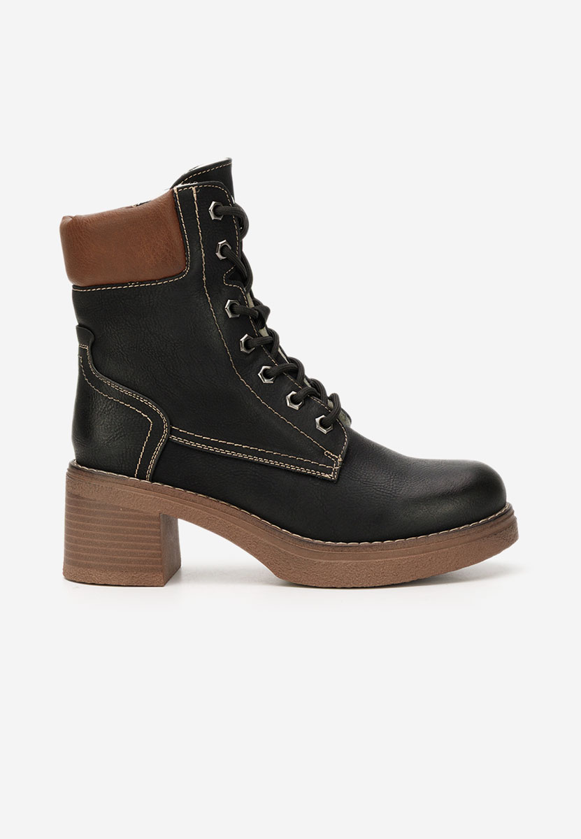 Stivaletti con tacco Celoria nero