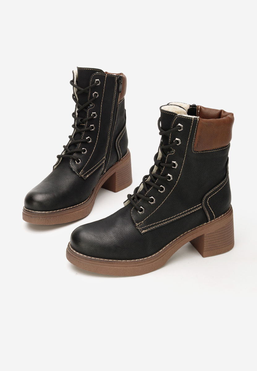 Stivaletti con tacco Celoria nero