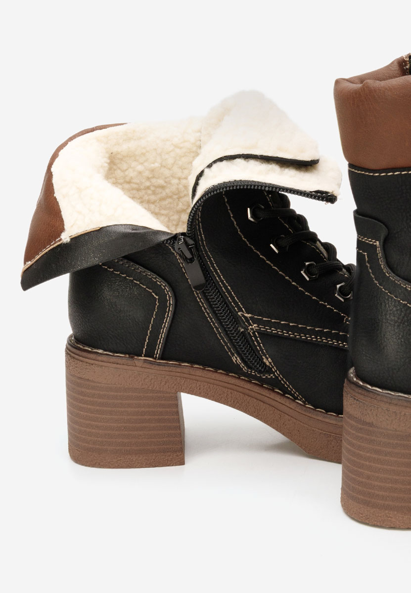 Stivaletti con tacco Celoria nero