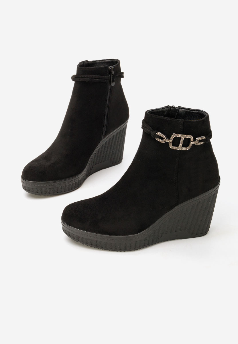 Tronchetti con plateau Charlet V3 nero