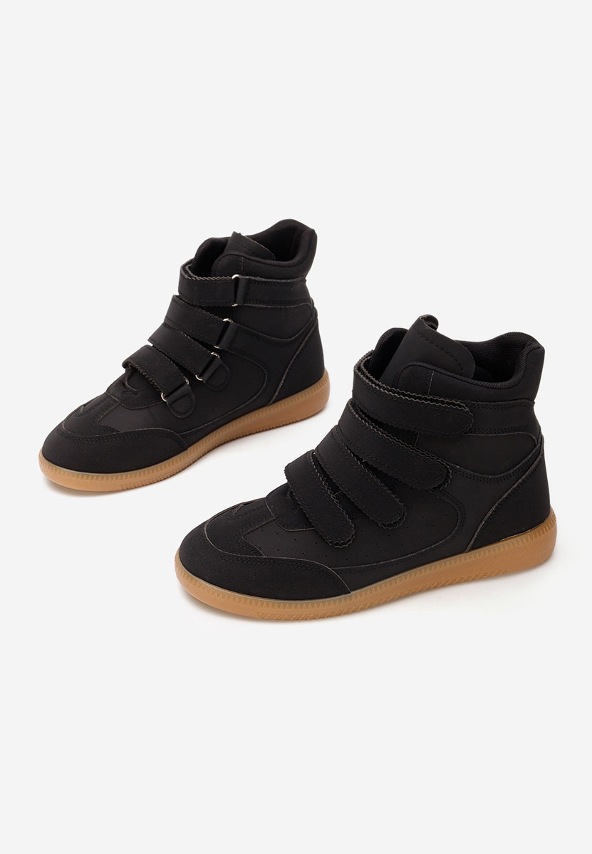 Sneakers donna alte Fluvia nero