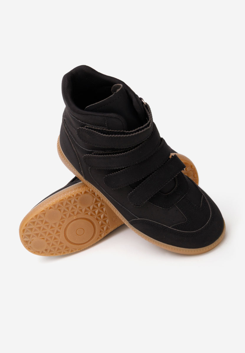 Sneakers donna alte Fluvia nero