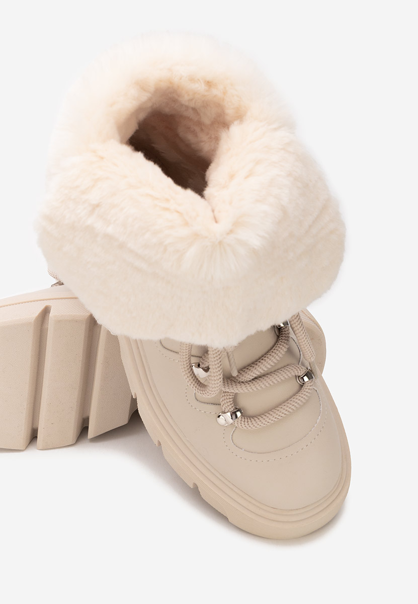 Stivaletti invernali donna Celima beige