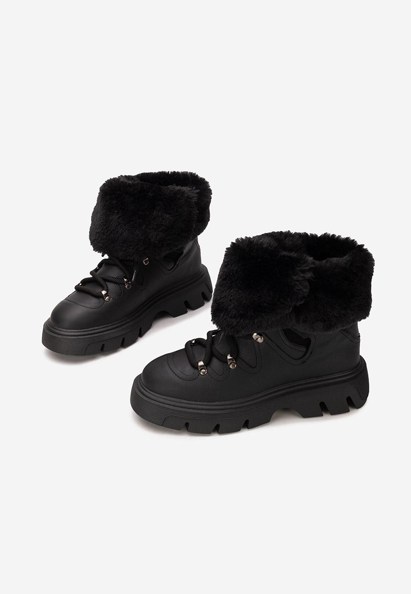 Stivaletti invernali donna Celima nero