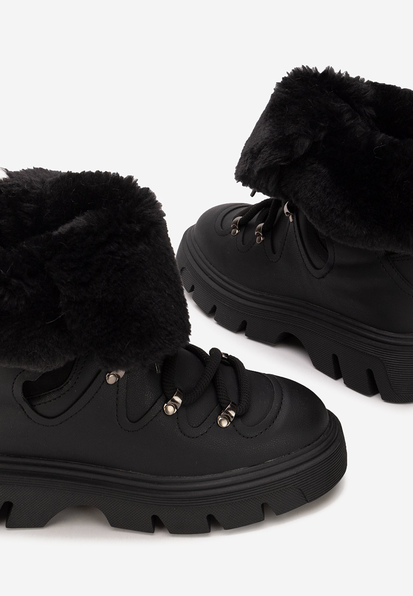 Stivaletti invernali donna Celima nero