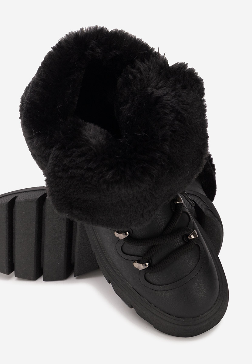 Stivaletti invernali donna Celima nero