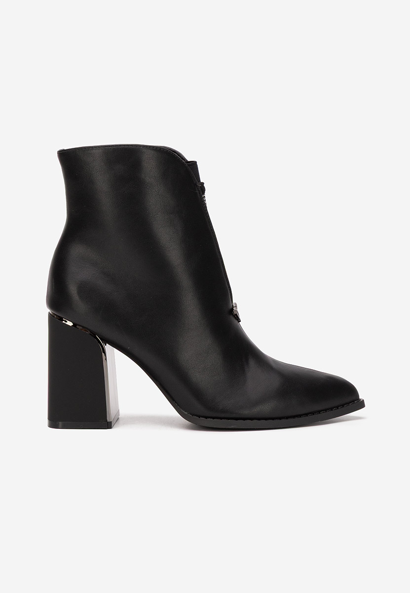 Tronchetti donna eleganti Misena nero