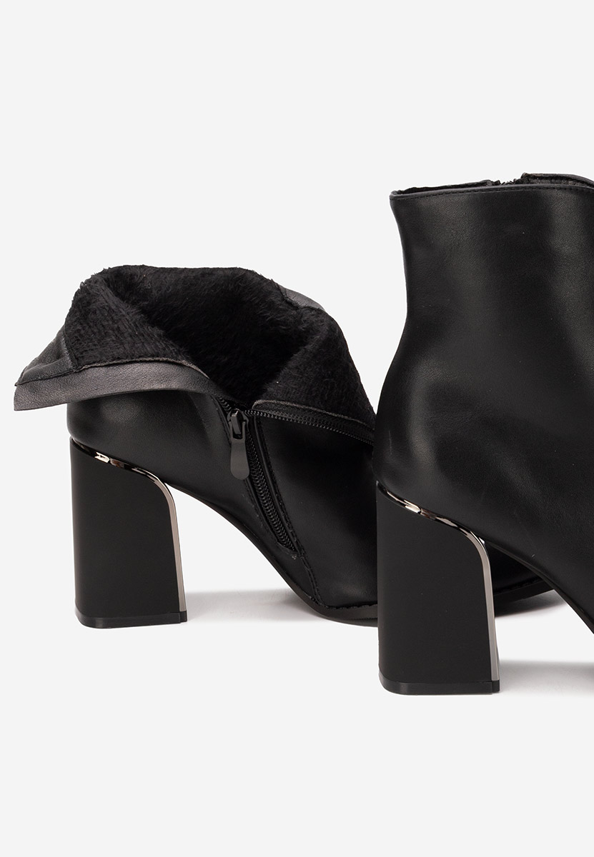 Tronchetti donna eleganti Misena nero