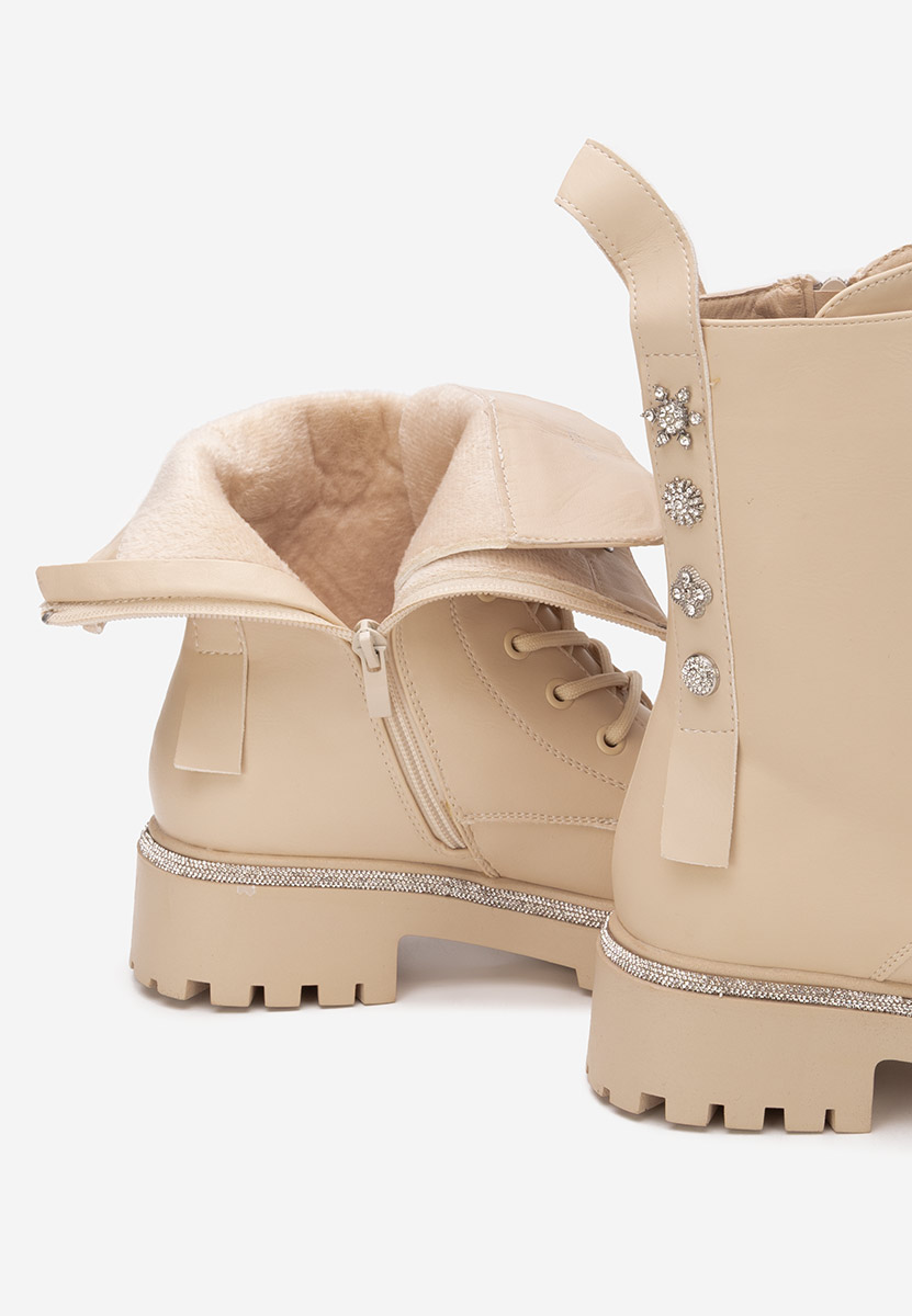 Anfibi donna Jettie beige