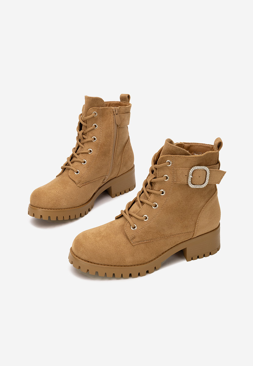 Stivaletti donna Garneta camel