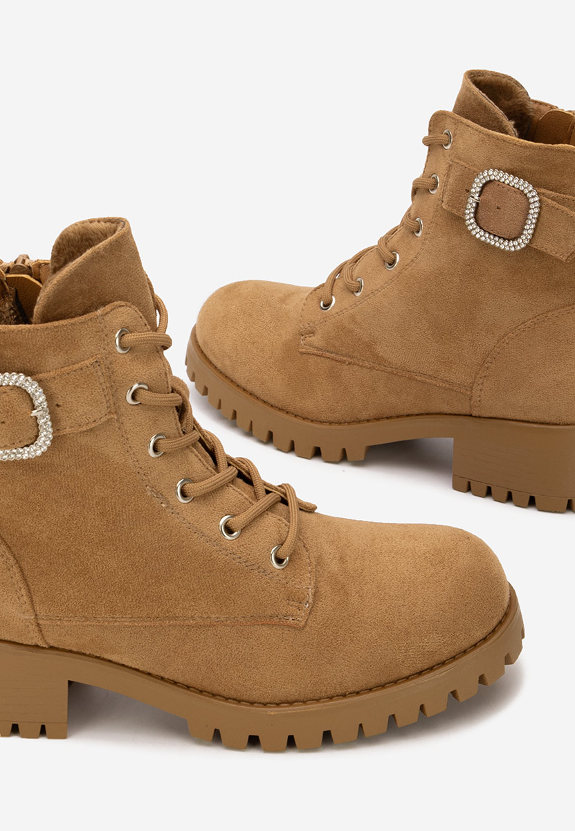 Stivaletti donna Garneta camel