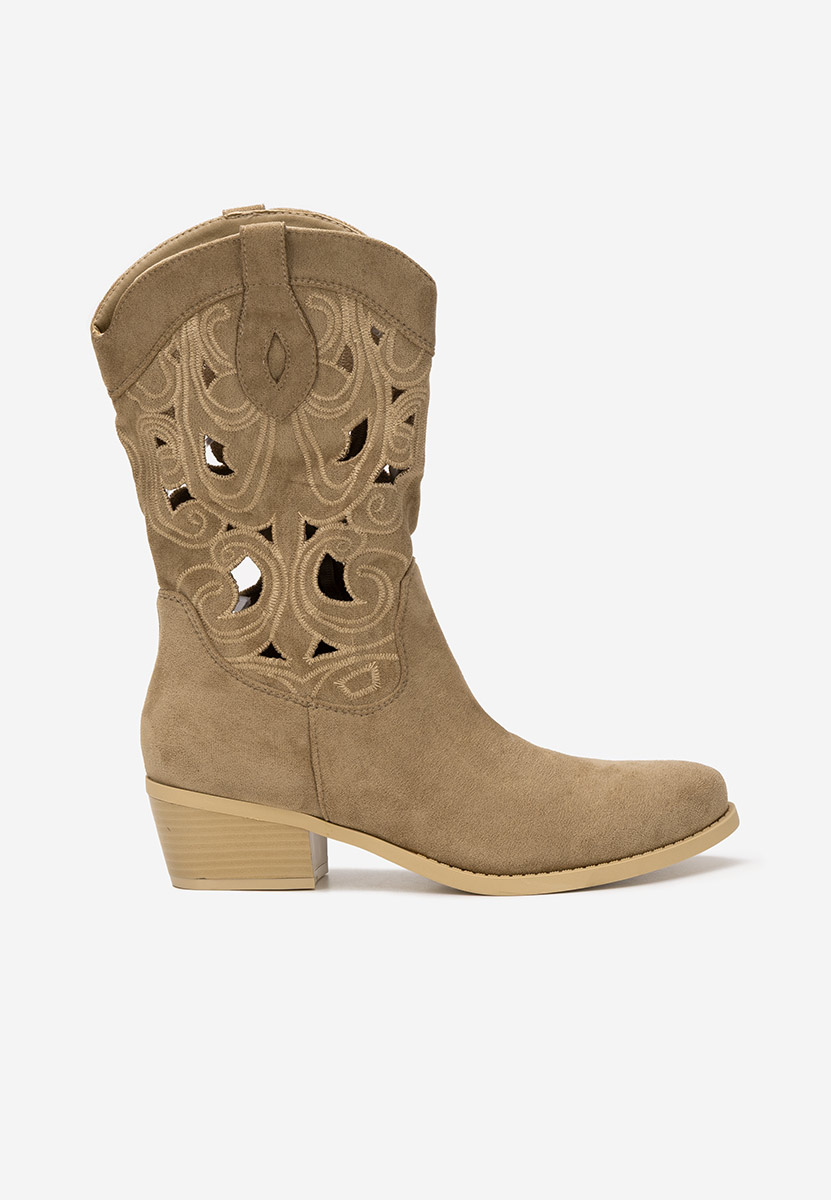 Stivali camperos donna Lettie cachi