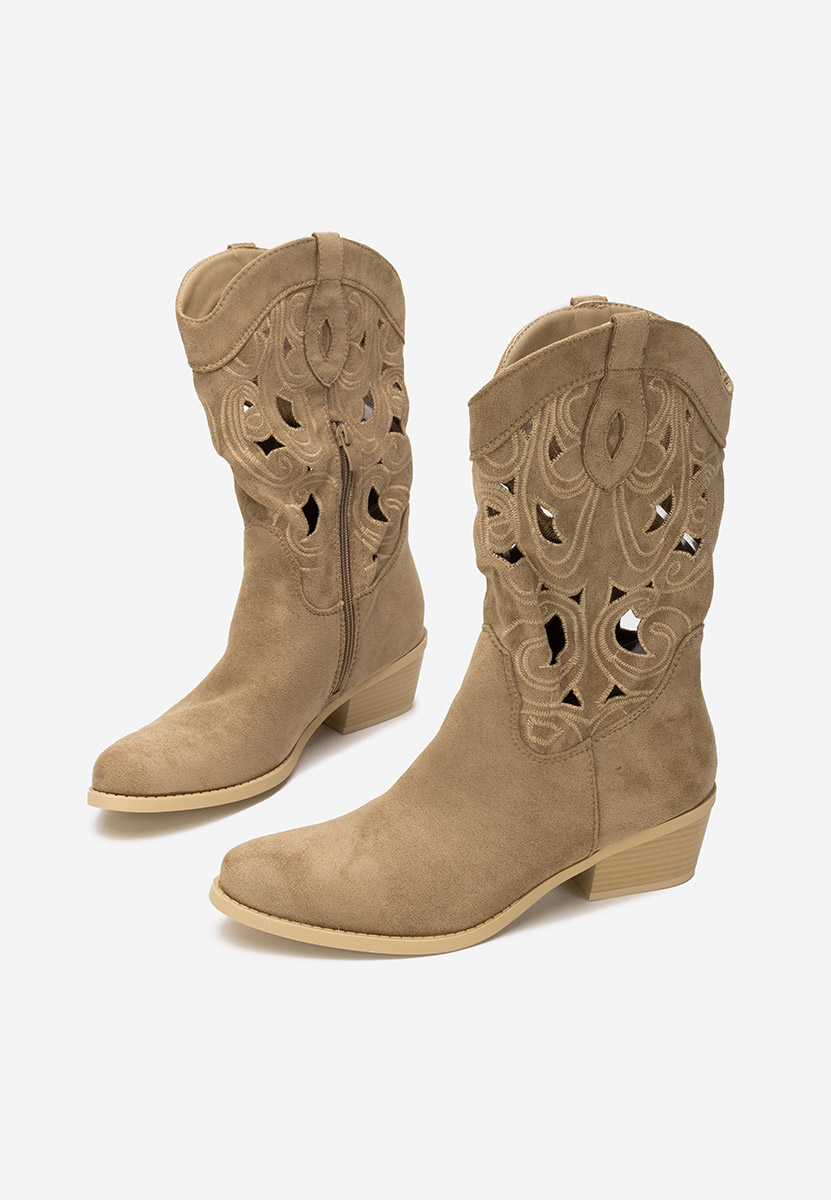 Stivali camperos donna Lettie cachi