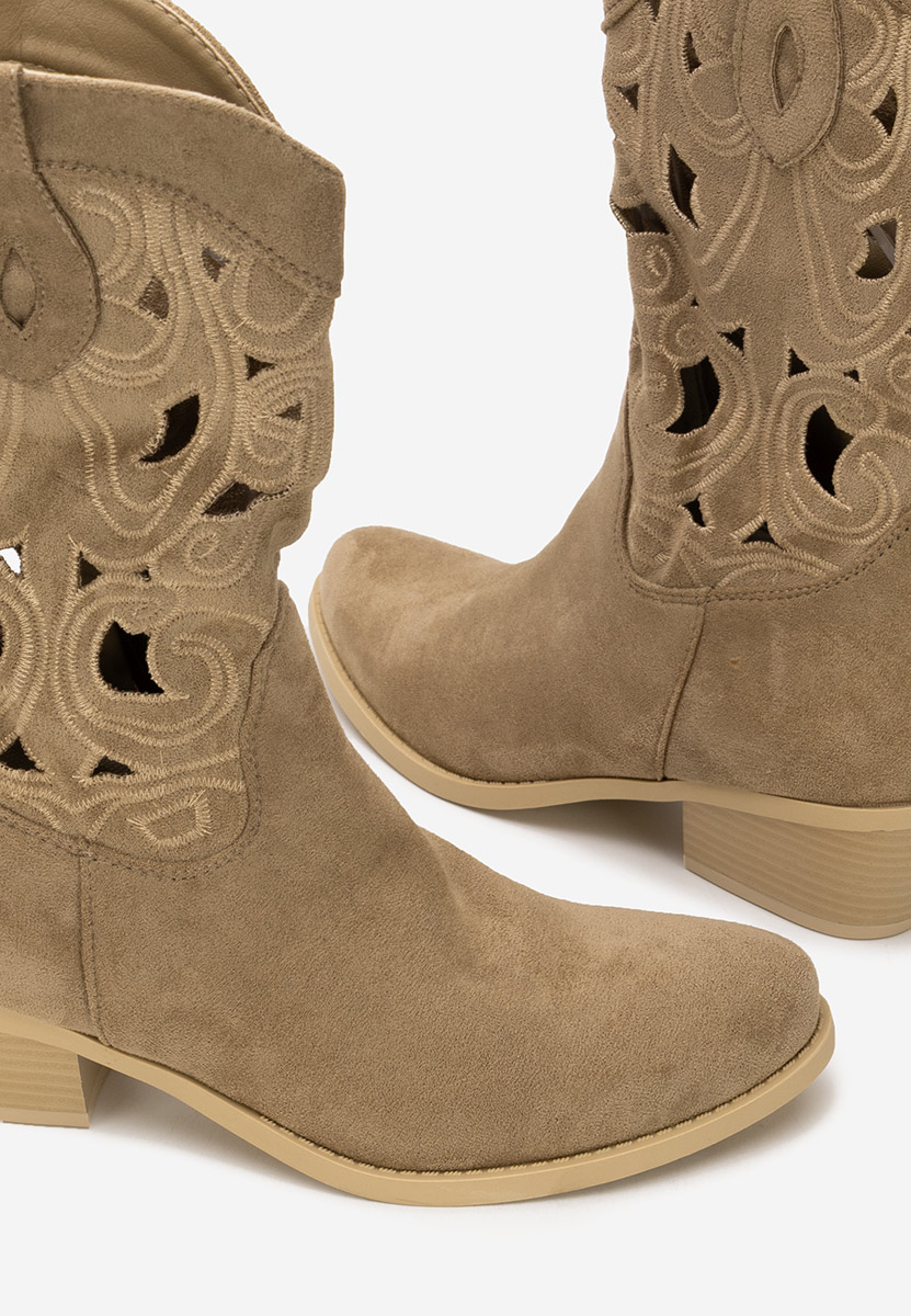 Stivali camperos donna Lettie cachi