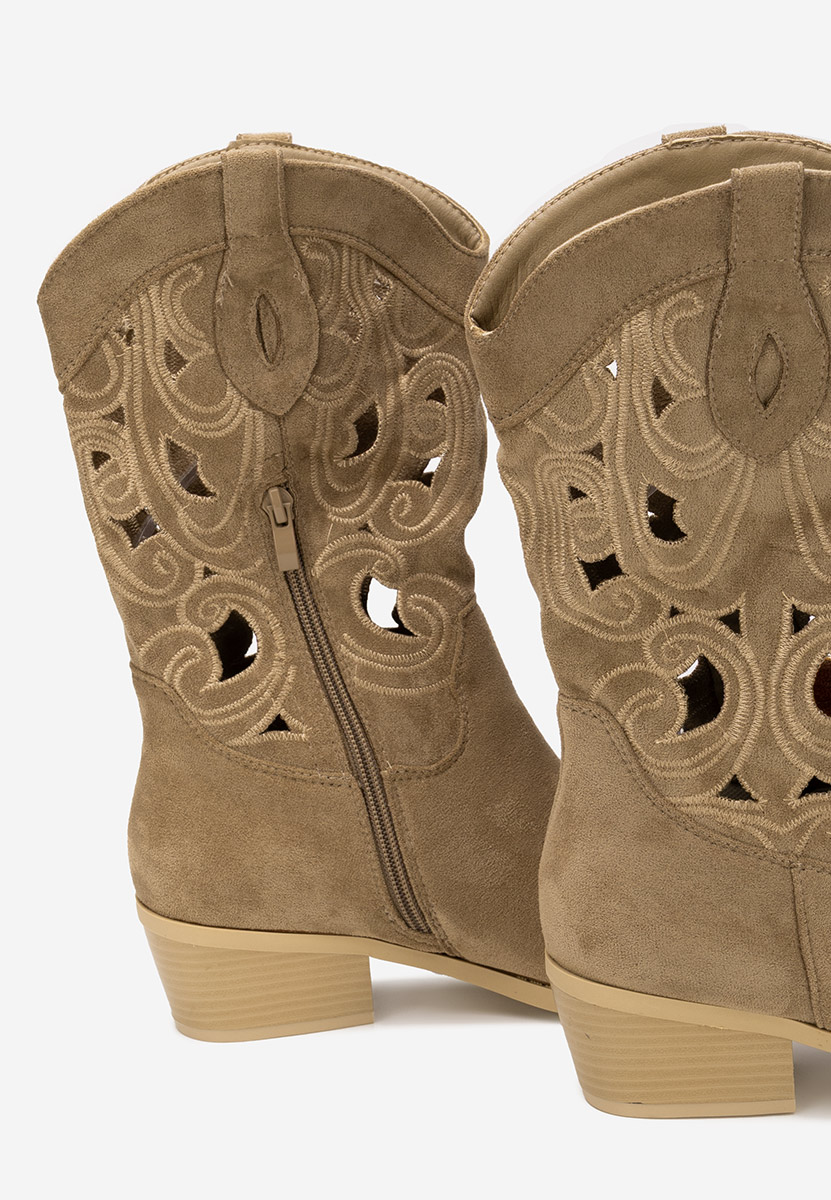 Stivali camperos donna Lettie cachi