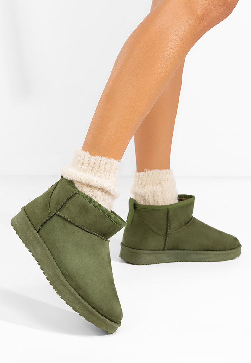 Stivaletti invernali donna Andora verdi