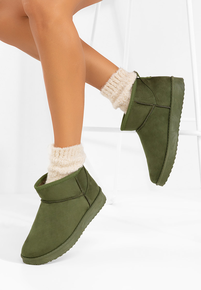 Stivaletti invernali donna Andora verdi