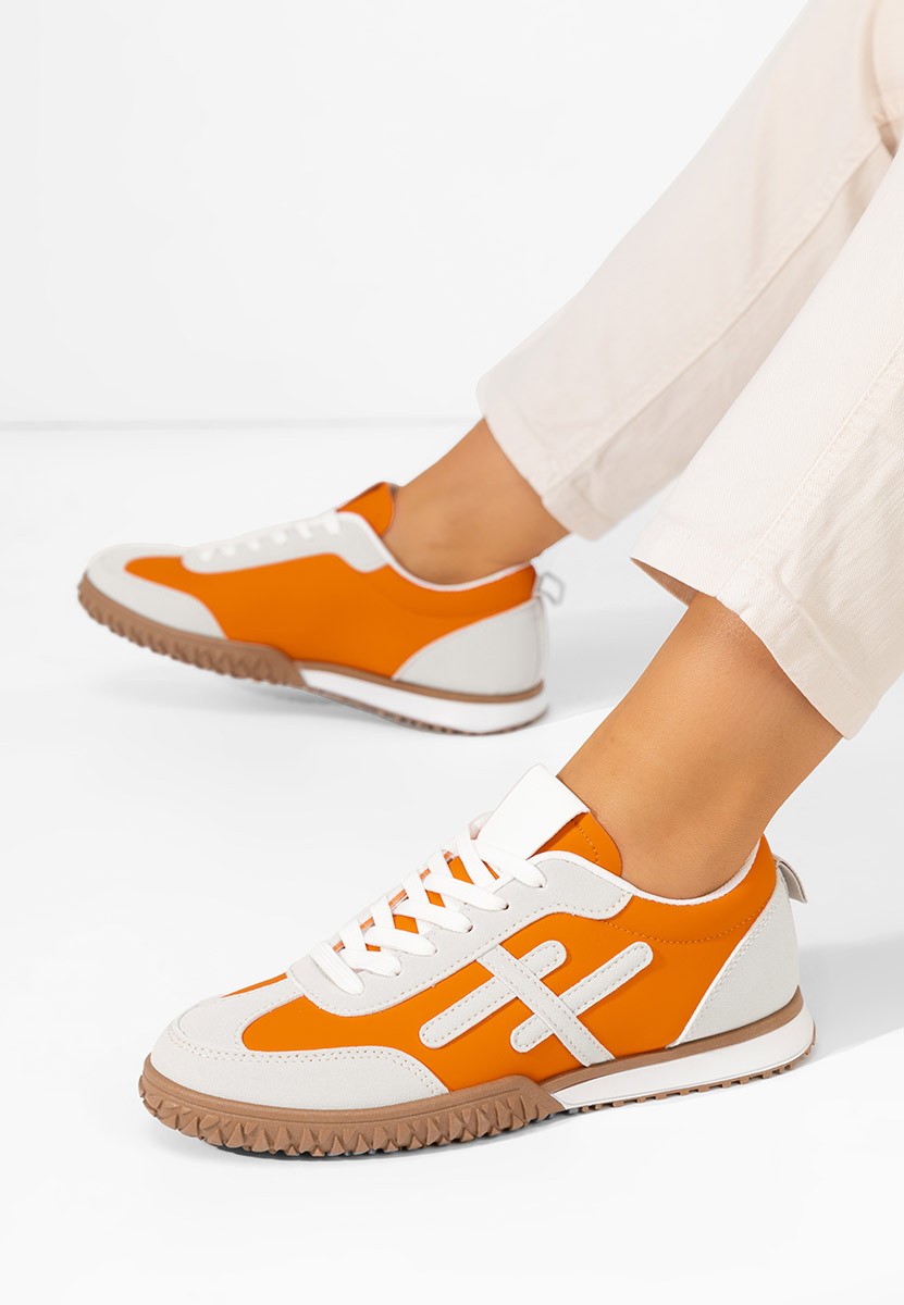 Sneakers donna Loriva arancioni