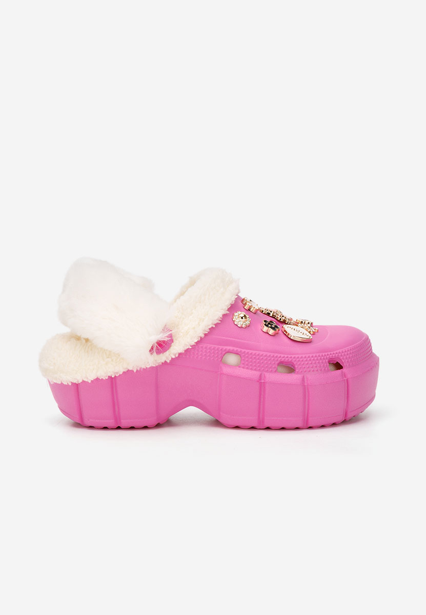 Zoccoli con zeppa Aldeva fucsia Zoccoli con zeppa Aldeva fucsia