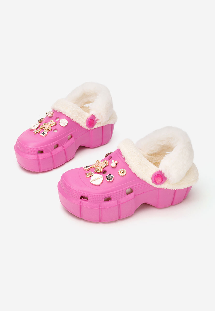 Zoccoli con zeppa Aldeva fucsia Zoccoli con zeppa Aldeva fucsia