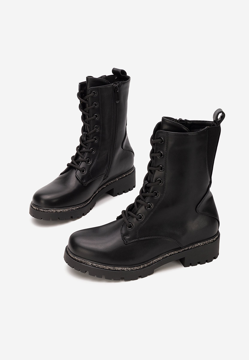 Anfibi donna Savencia nero