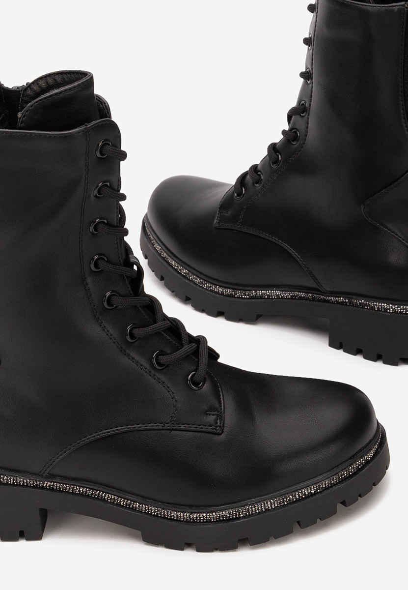 Anfibi donna Savencia nero