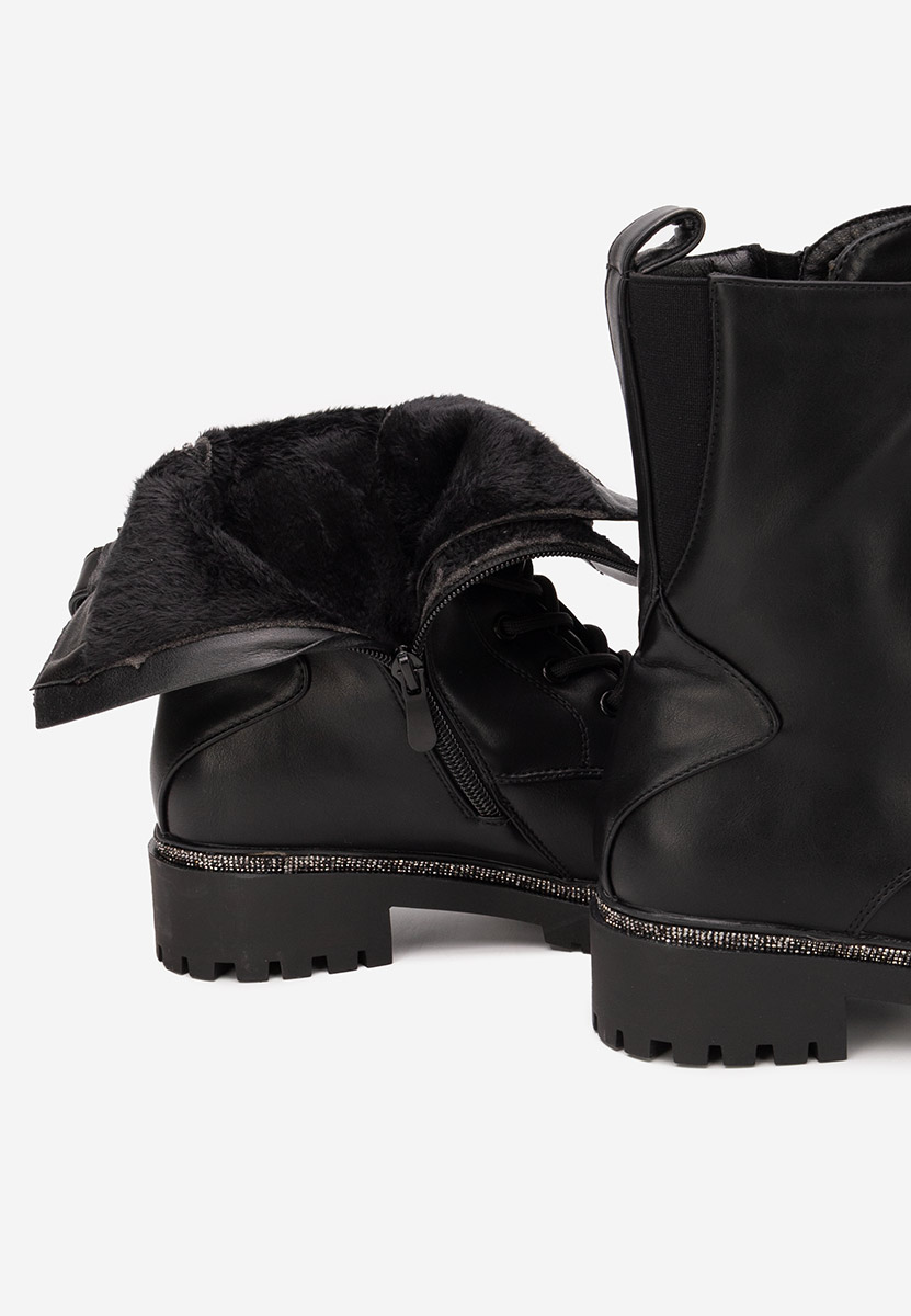 Anfibi donna Savencia nero