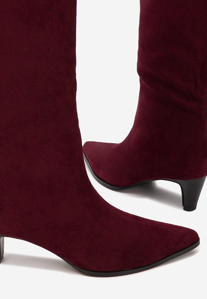 Stivali da donna Favora granata