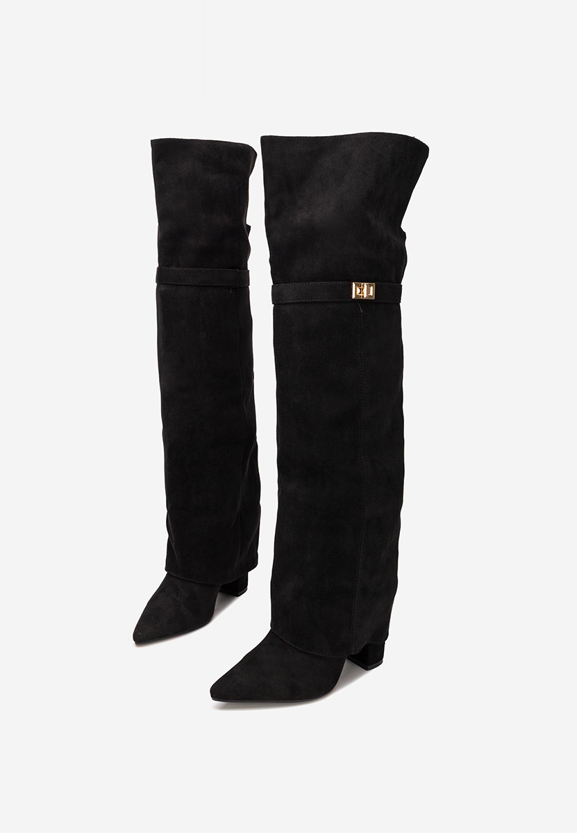 Stivali sopra il ginocchio Crisia V2 nero