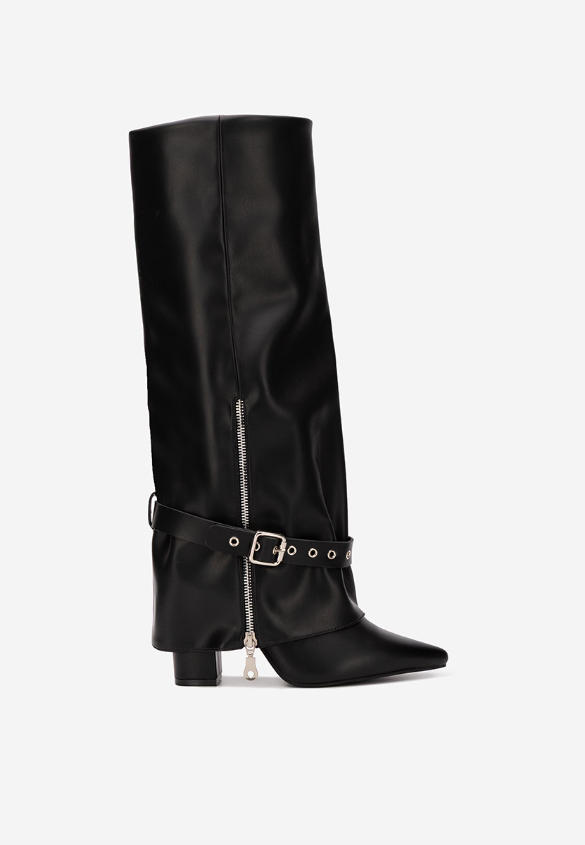 Stivali con tacco Scotia V2 nero