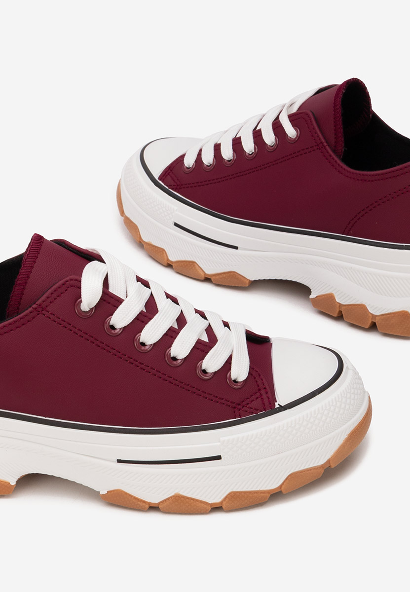 Scarpe da ginnastica con piattaforma Raviana V4 granata Scarpe da ginnastica con piattaforma Raviana V4 granata