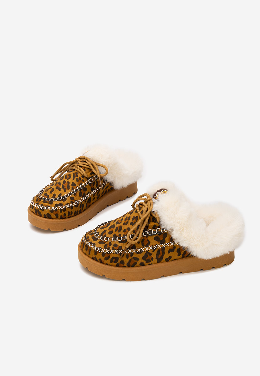 Zoccoli donna Leainia V2 leopardi