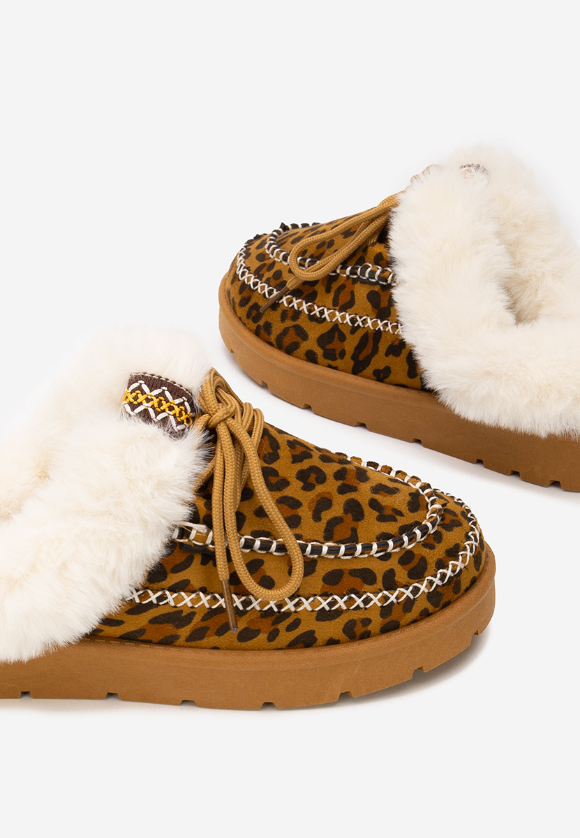 Zoccoli donna Leainia V2 leopardi