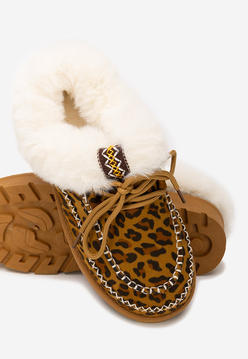 Zoccoli donna Leainia V2 leopardi