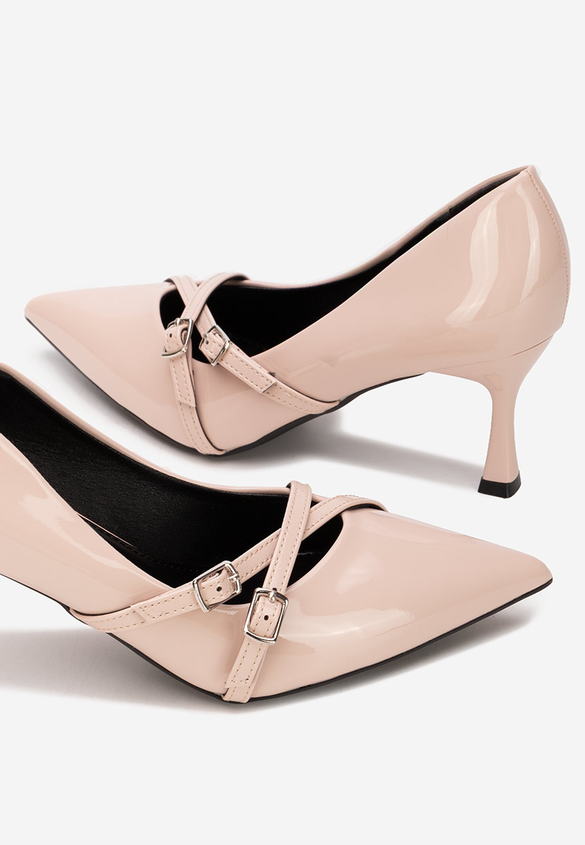 Décolleté tacco a spillo Neena beige