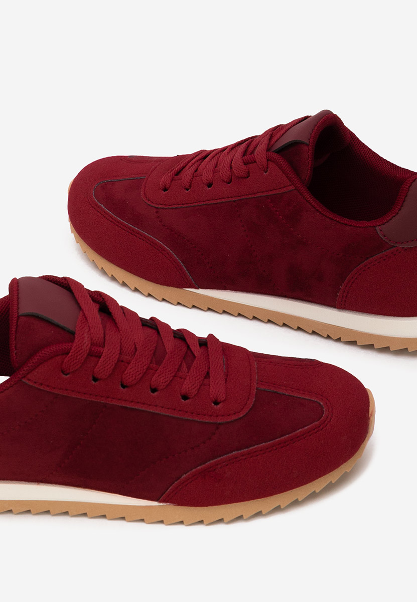 Sneakers donna Crinea granata