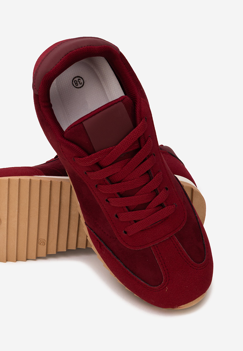 Sneakers donna Crinea granata