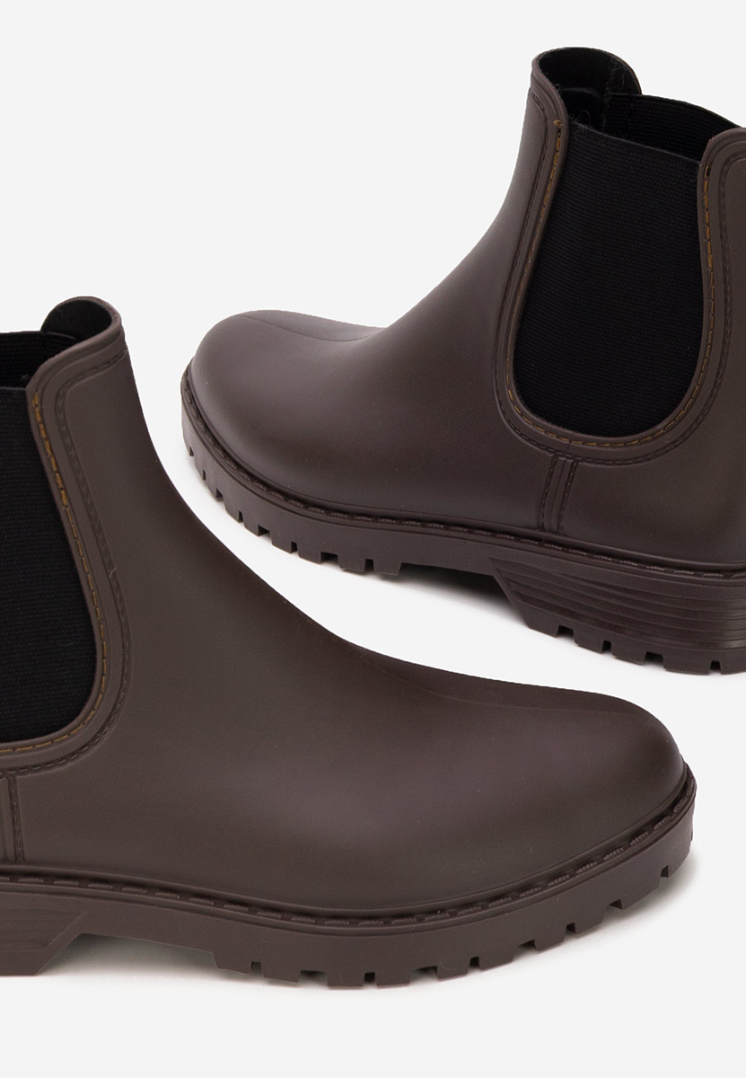 Stivaletti di gomma Godiva marrone