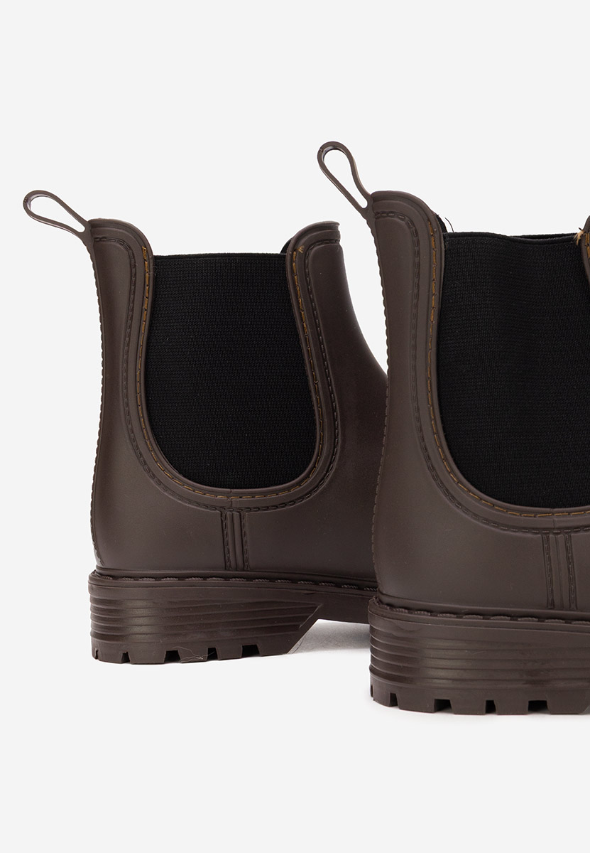 Stivaletti di gomma Godiva marrone