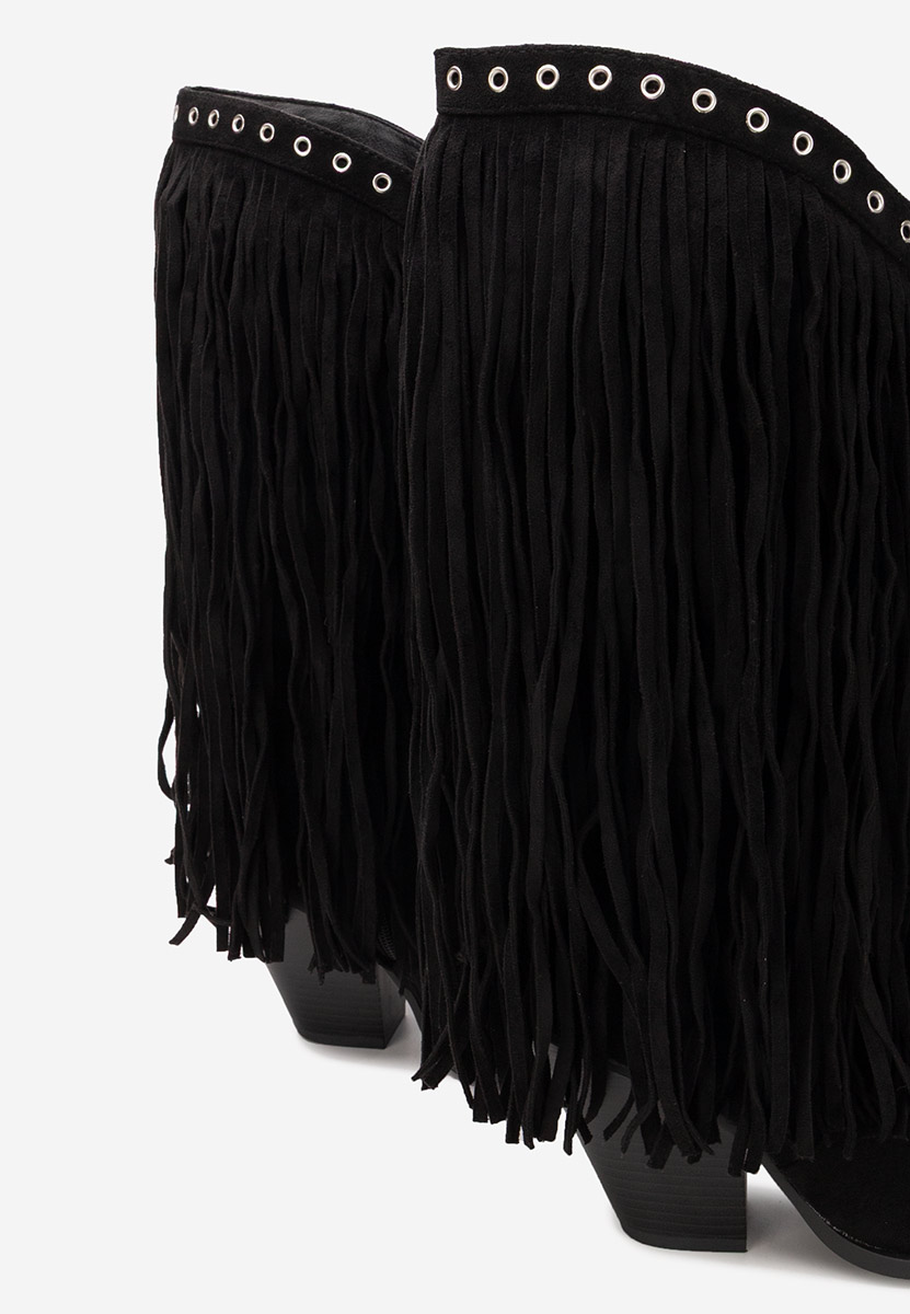 Stivali cowboy donna Kendia nero