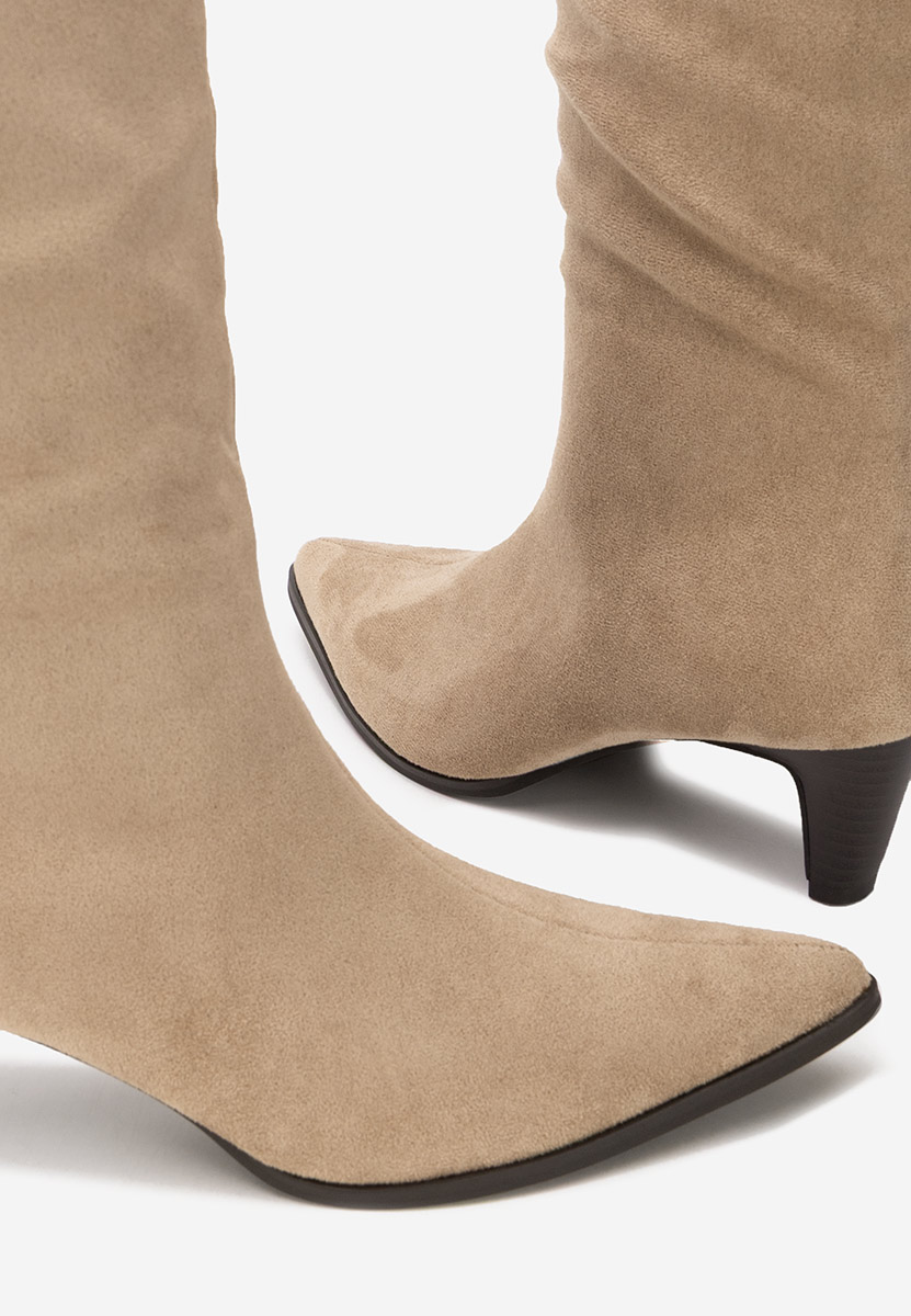 Stivali da donna Favora cachi